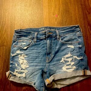 American eagle jean shorts